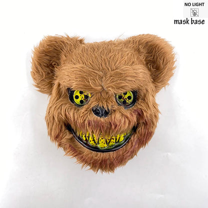 Novelty LED Bloody Furry Bunny Rabbit Bear Mask