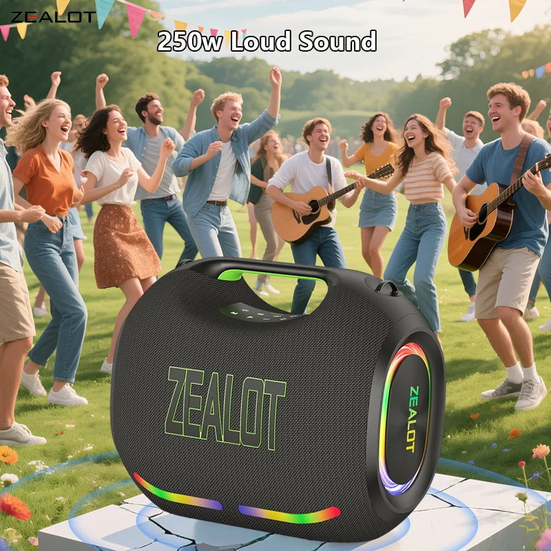 Zealot ZE21 400W Portable Waterproof Bluetooth Party Speaker