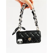 3D Camellia Leather Cover for iPhone