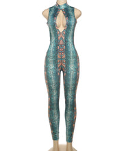 Stunning Snake Print Jumpsuit