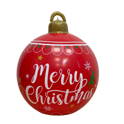 Giant Inflatable Christmas Ball – Outdoor Holiday Courtyard Decoration