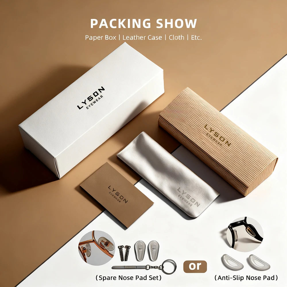 LYSON Large Polygonal Reading Glasses