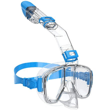 Foldable Anti-Fog Snorkel Mask with Full Dry Top System
