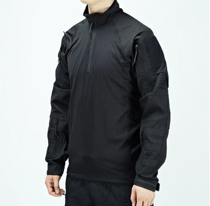 Men's Tactical Multicam Field Combat Long-Sleeve Shirt