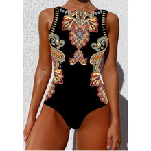 Printed One-piece Swimsuit
