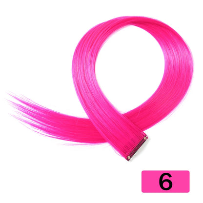HAIRSTAR 22-Inch Synthetic Colored Clip-In Hair Extension