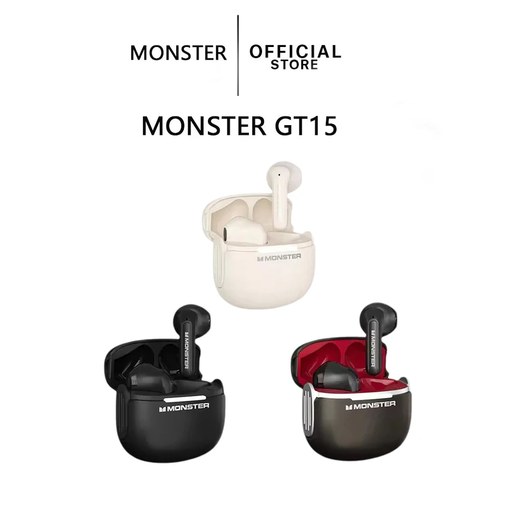 MONSTER-GT15 Wireless Bluetooth Headphones