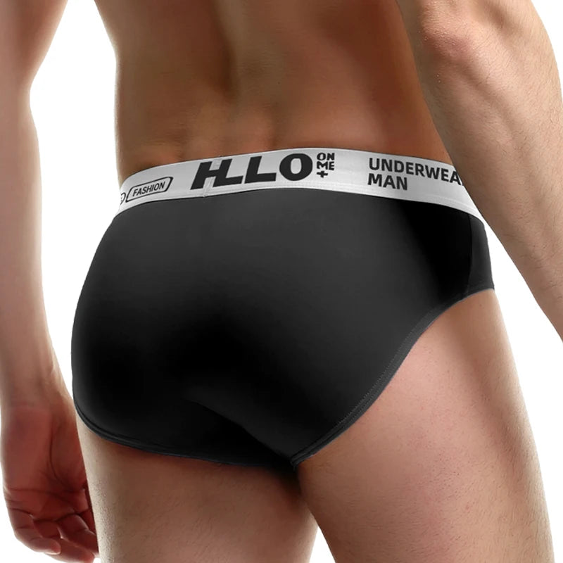 Men's Ice Silk Breathable Quick-Drying Sporty Briefs