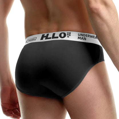 Men's Ice Silk Breathable Quick-Drying Sporty Briefs