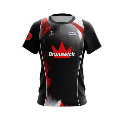 Brunswick Floral Garden Gnome Performance Bowling Jersey