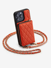 Embroidered Thread Crossbody Chain iPhone Case