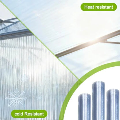 Polycarbonate Roofing Sheet Thick Rainproof Transparent Insulated Clear Greenhouse Panels