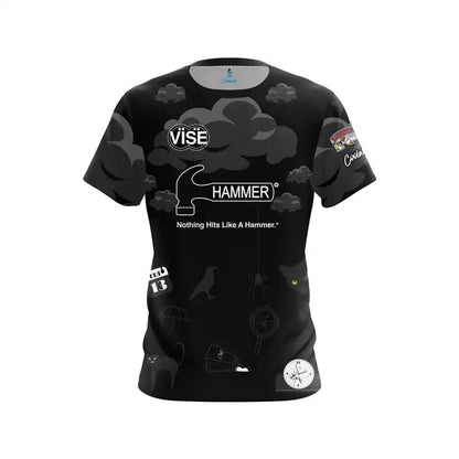 Men's Hammer Graphic Performance Bowling Shirt