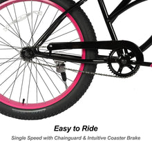 Fat Tire Beach Cruiser Bike