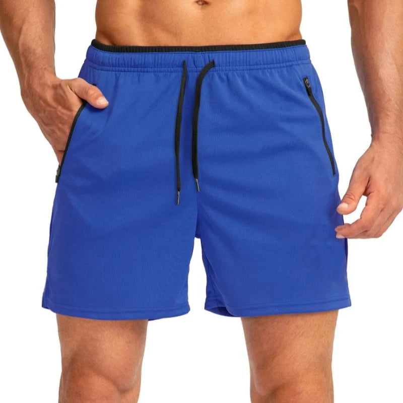 Solid Loose Fit Training Shorts