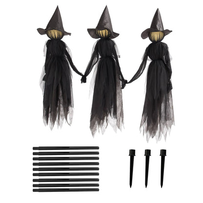 Black Creepy Cloth Halloween Decoration for Haunted Houses & Doorways