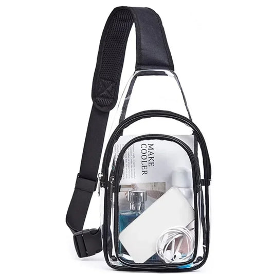 Clear Chest Waterproof Crossbody Travel Bag
