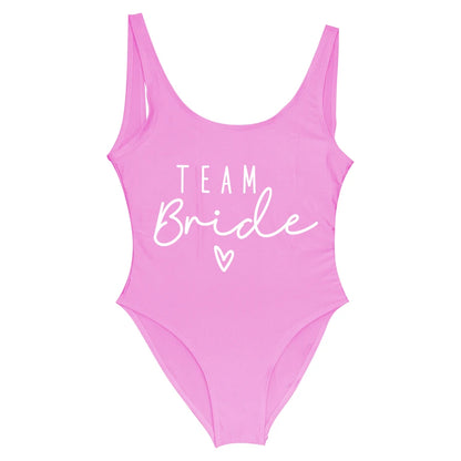 Team Bride One-Piece Swimsuit