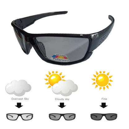 TAGION Polarized Night Vision Driving Yellow Lenses Sunglasses