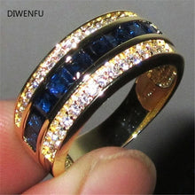Sapphire & Gold Ring