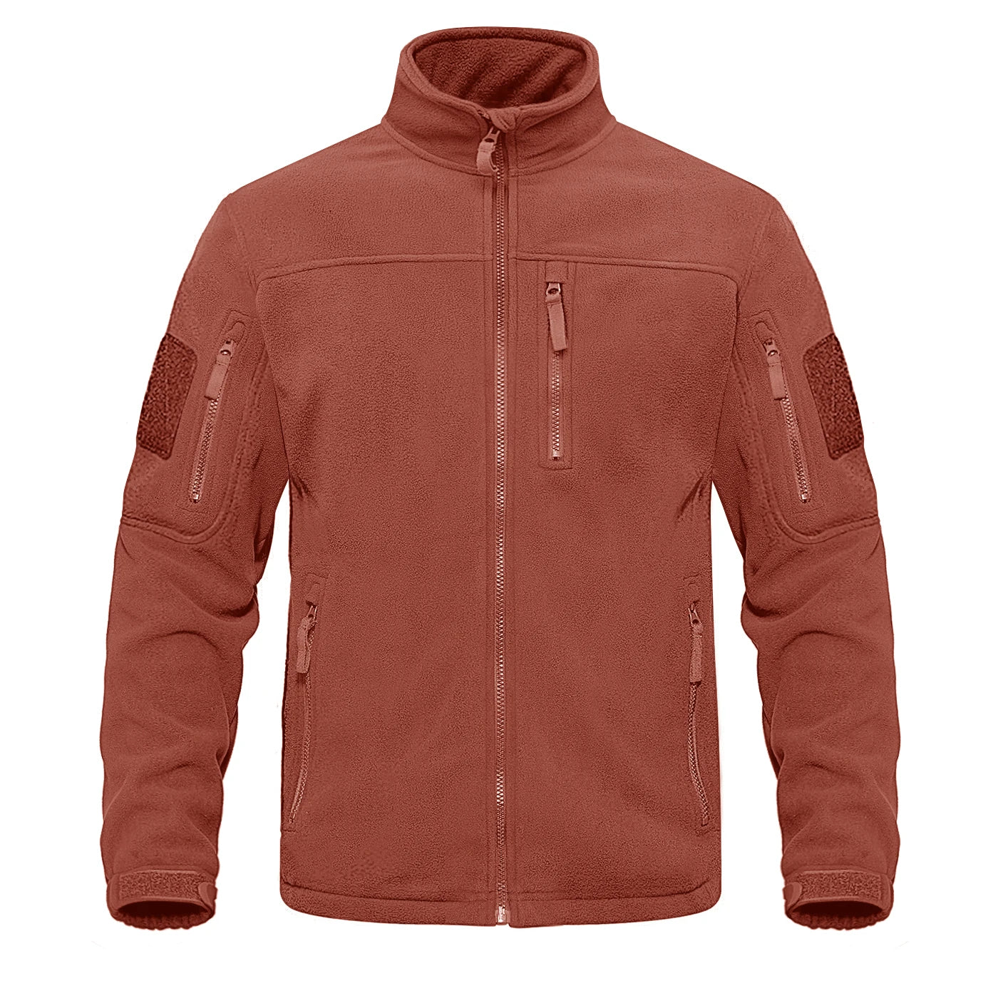 TACVASEN Men's Full-Zip Thermal Fleece Outdoor Jacket