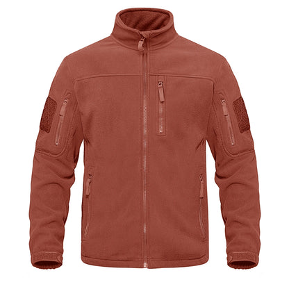 TACVASEN Men's Full-Zip Thermal Fleece Outdoor Jacket