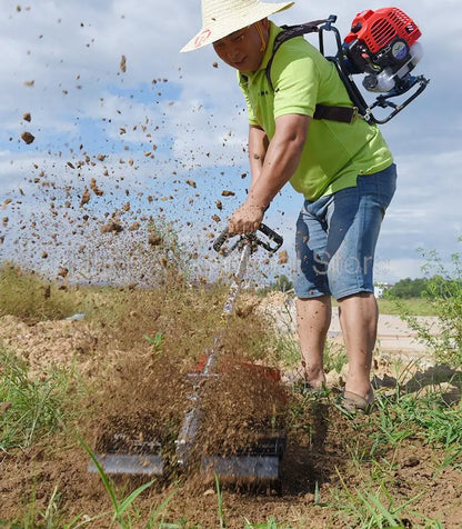 Multi-function Mower Hedge and Tree Trimmer Soil Aerator