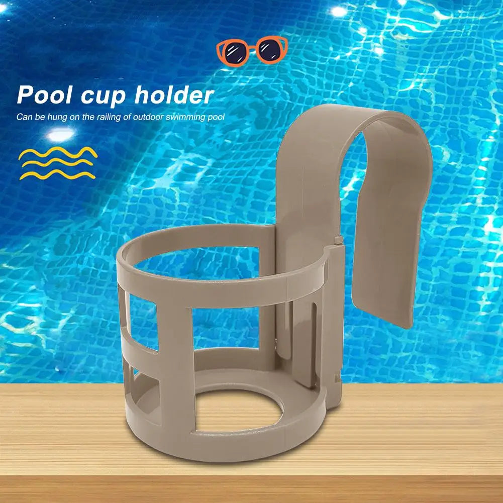 4x Water Cup Hanging Holder Hook for Above Swimming Pool