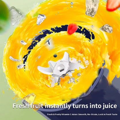 Portable USB Rechargeable Electric Blender & Juicer