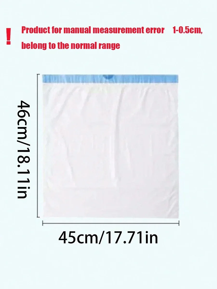 Thick Tear-Off Drawstring Trash Can Liners