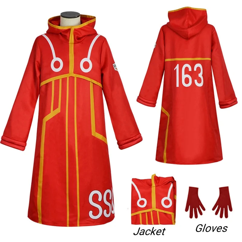Egghead Island Monkey D. Luffy Cosplay Costume Set