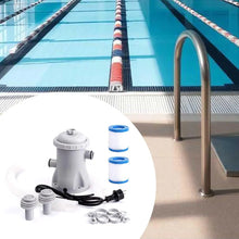 1SET Pool Filter 330 GPH Paddling Pool Electric Water Pump