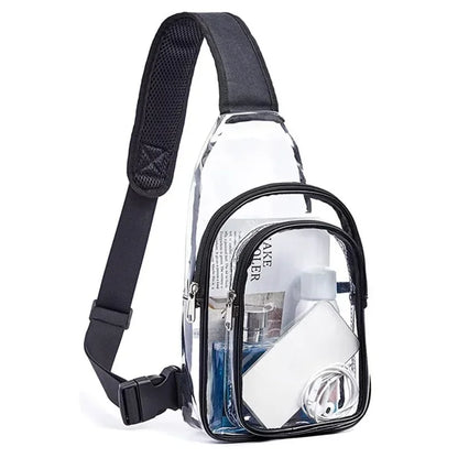 Clear Chest Waterproof Crossbody Travel Bag