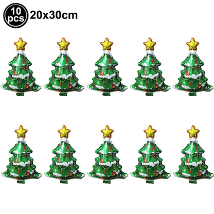 Standing Santa Claus Christmas Foil Balloon Decoration