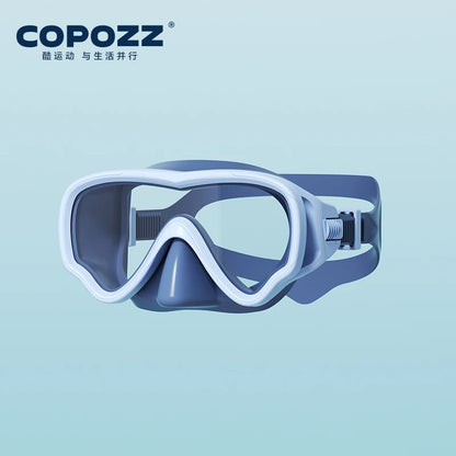 COPOZZ Kids Full Face HD Anti Fog Snorkel Mask