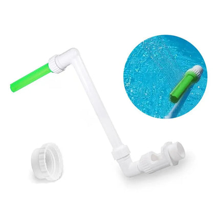 Dual-Nozzle Adjustable Swimming Pool Fountain Sprayer