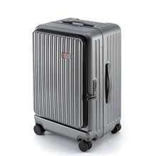 Front Opening Boarding Box USB Charging Trolley Case Multi-function Luggage