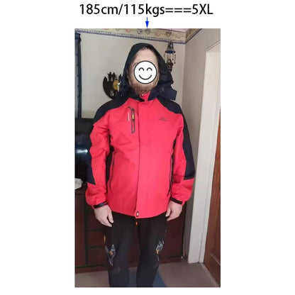 Men's Lightweight Waterproof Rain Jacket 5000mm Windbreaker