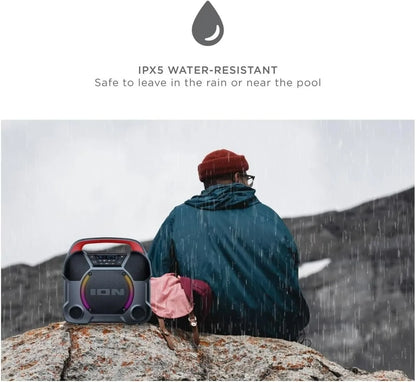 ION Audio Pathfinder Go Portable Water-Resistant Bluetooth Speaker