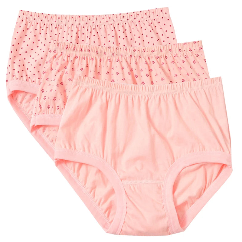 3pcs Pure Cotton Briefs