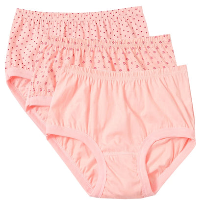 3pcs Pure Cotton Briefs