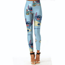 Colorful Print Ankle High Leggings