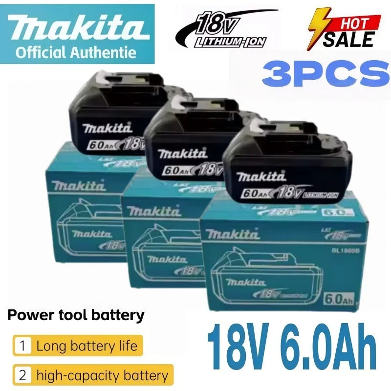 18V Lithium-Ion Replacement Battery for Makita Cordless Power Tools