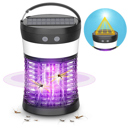 Electric Solar Mosquito Killer 3000V Rechargeable