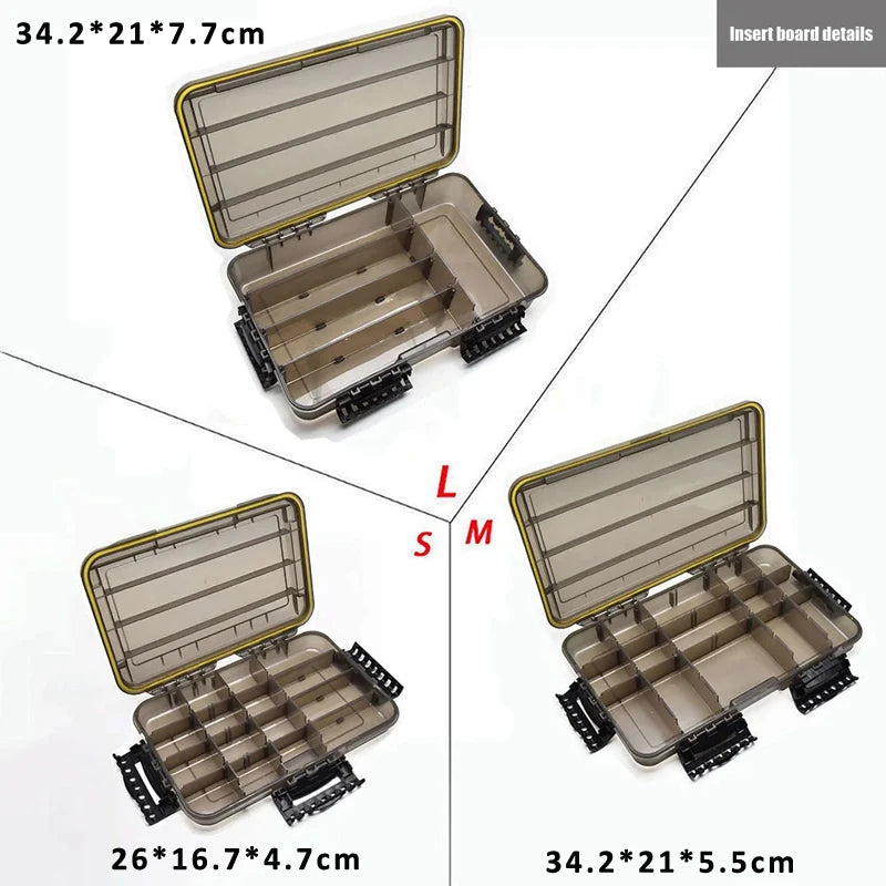 Large-Capacity Fishing Tackle Box
