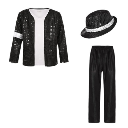 Kids' Superhero Cosplay Jumpsuit Set - Full Bodysuit Costume for Halloween & Party Dress Up