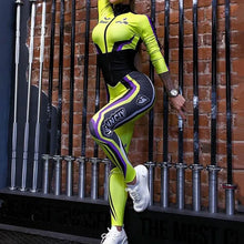 One-piece Printed High-Neck Zippered Sport Jumpsuit