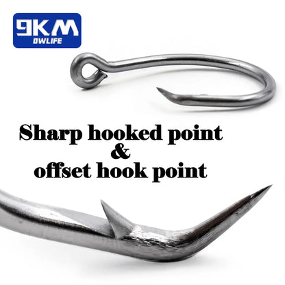 Forged in-line Large Circle Hooks