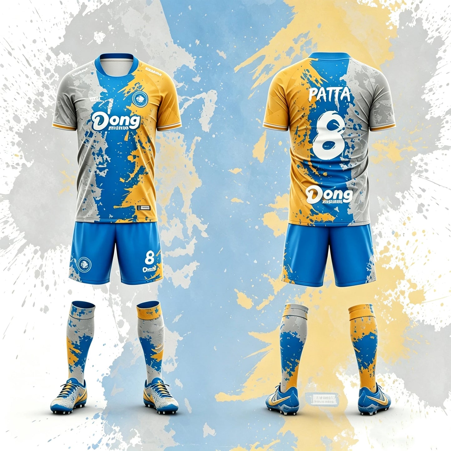 Customized Team Sublimated Soccer Jersey Set