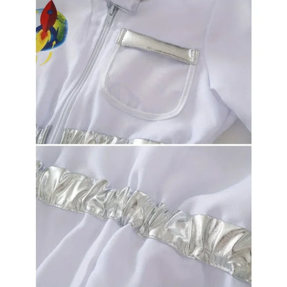 Kids Astronaut Costume Set with Helmet & Gloves